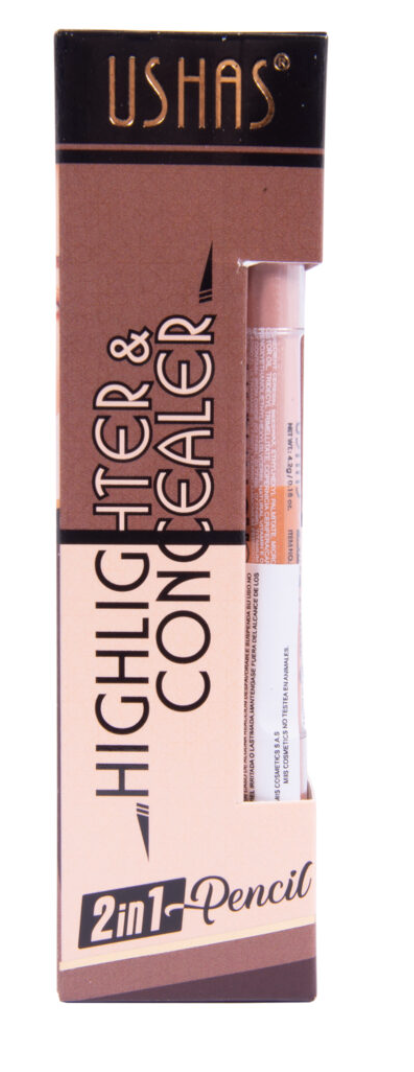 Highlighter and concealer pen 2 in 1