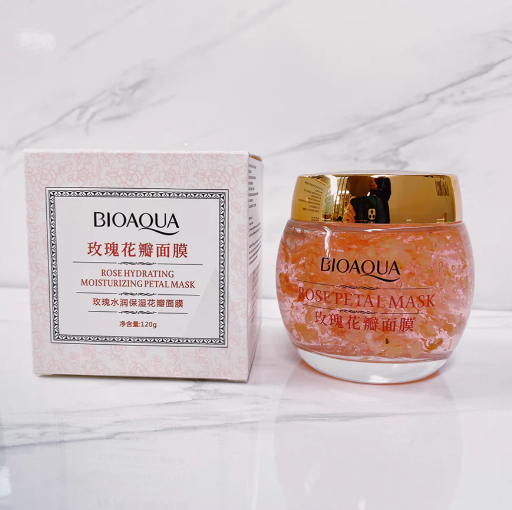 BIOAQUA ROSE PETALS MOISTURIZING MASK