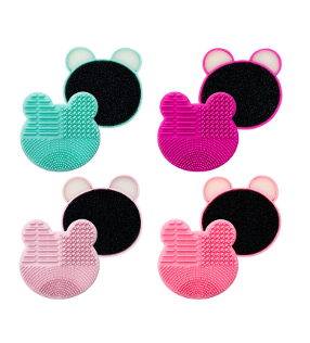 2 in 1 Makeup Brush Cleaner Bear