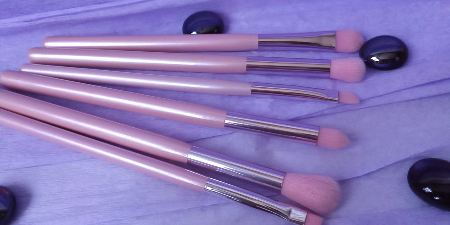 Kit De Brochas Pink Brush Ruby Face