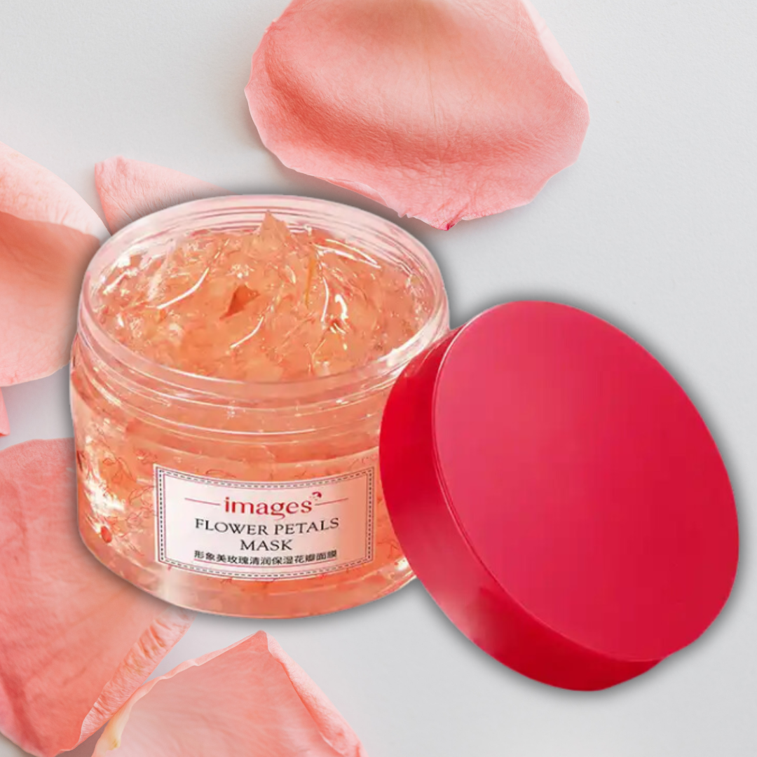 Mascarilla Facial En Gel Pétalos De Rosas